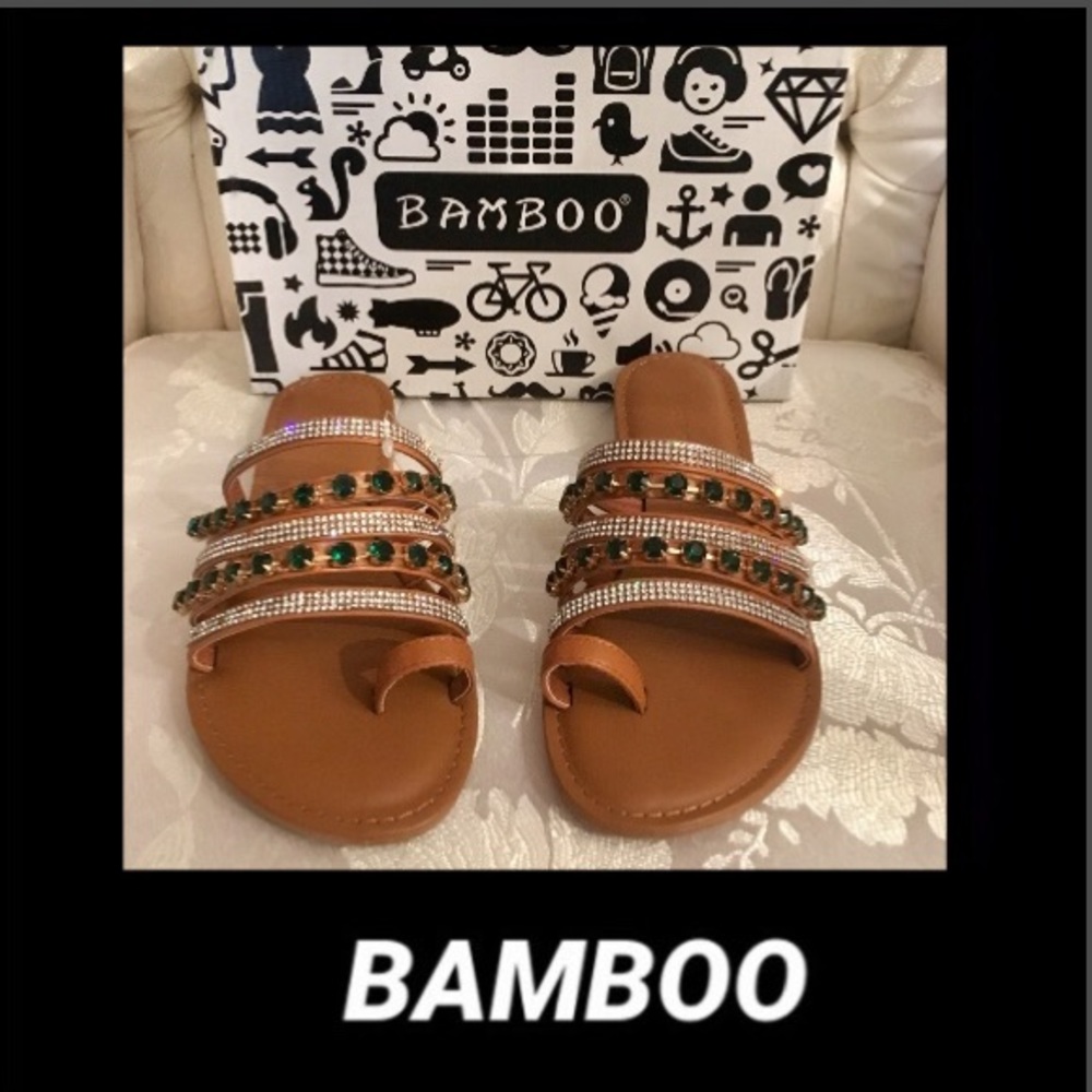 BAMBOO LAST ONE Festival Jeweled Flat - Picture 6 of 8